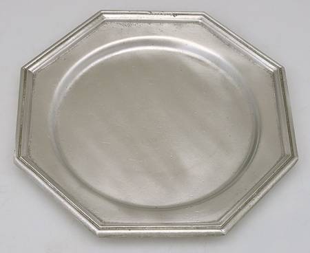 INS545 (Pewter, Hollowware) Salad Plate