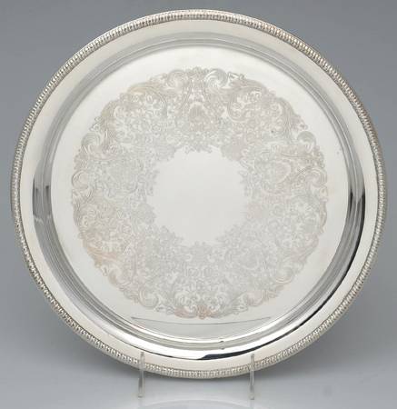 4362 (Silverplate, Hollowware) 12" Round Tray