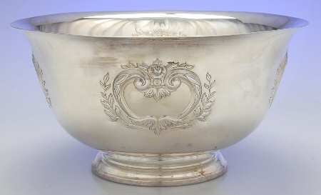 345 (Silverplate, Hollowware) Punch Bowl