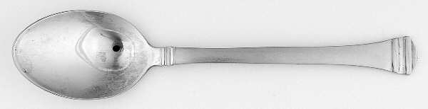INS548 (Stainless, Frosted Front & Back) Place/Oval Soup Spoon
