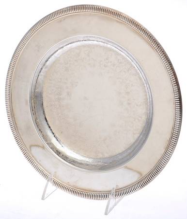 4213 (Silverplate, Hollowware) 10" Round Tray