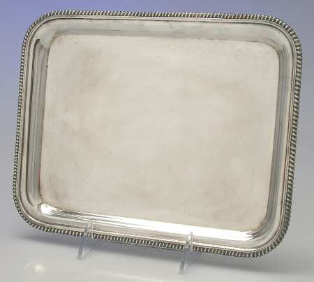 04410 (Silverplate Hollowware) 10" Rectangular Tray
