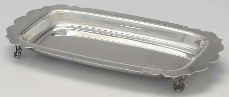 29 (Silverplate, Hollowware, Plain, Scalloped) by International Silver