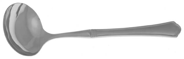 Capri Frost (Stainless) Gravy Ladle with No Spout Stainless Bowl HC