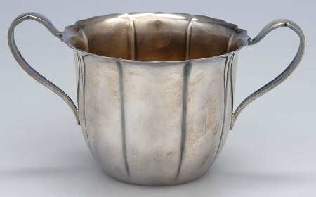 625 (Silverplate, Hollowware) Silverplate Open Sugar Bowl