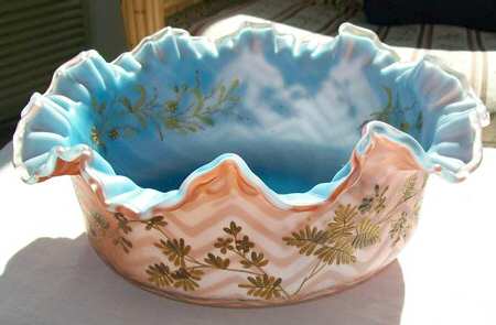 1437 (Silverplate, Hollowware) Bride's Basket Glass Insert