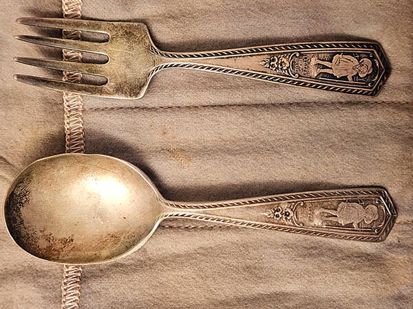 Little Boy Blue (Sterling) Spoon-Baby/Straight Handle