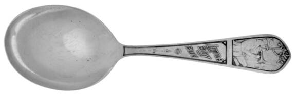Little Boy Blue (Sterling) Straight Handle Baby Spoon