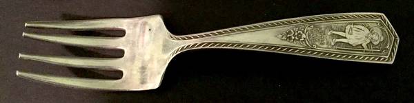 Little Boy Blue (Sterling) Fork-Baby