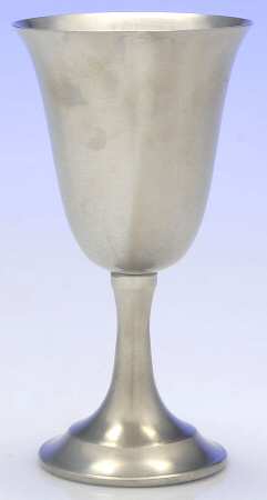 27750 (Pewter, Hollowware) Water Goblet