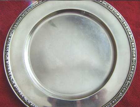 598-2 (Sterling, Hollowware) Bread Plate