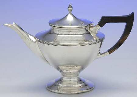 C1586 (Sterling, Hollowware) Teapot