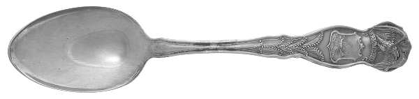 States & Cities Souvenir Spoons (Silverplate) New Hampshire Teaspoon