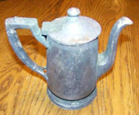 09-01 (Silverplate, Hollowware) Silverplate Coffee Pot