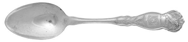 States & Cities Souvenir Spoons (Silverplate) Texas Teaspoon