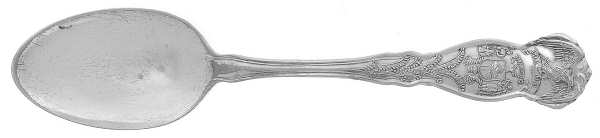 States & Cities Souvenir Spoons (Silverplate) Idaho Teaspoon