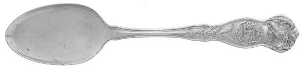 States & Cities Souvenir Spoons (Silverplate) Georgia Teaspoon