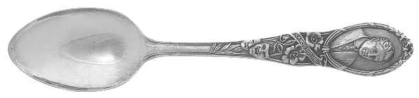Silent Film Actors Teaspoon