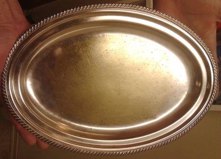 4009 (Silverplate, Hollowware) 14" Oval Serving Platter