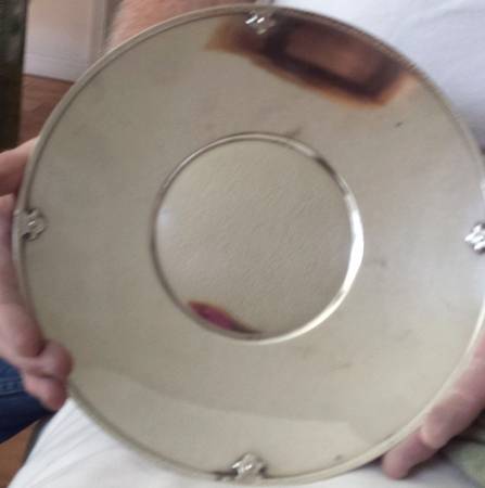 N7015 (Silverplate, Hollowware) 10" Sandwich Plate