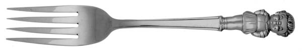 Campbell Kid Collection (Silverplate, 1982) Youth Fork