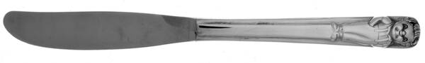 Campbell Kid Collection (Silverplate, 1982) Youth Knife, Solid Piece