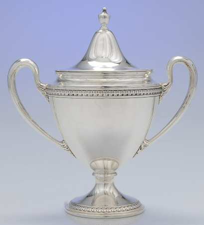 821 (Sterling, Hollowware) Sugar Bowl & Lid