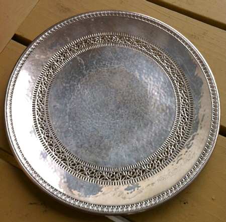 778 (Silverplate, Hollowware) 10" Round Tray