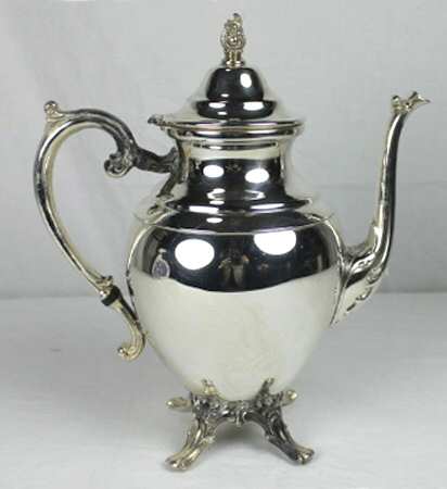 INS593 (Silverplate, Hollowware) Silverplate Coffee Pot