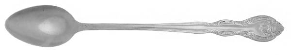 Victorian Rose (Stainless) Iced Tea Spoon