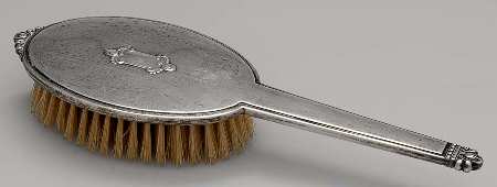 Irene (Sterling, Hollowware) Hair Brush