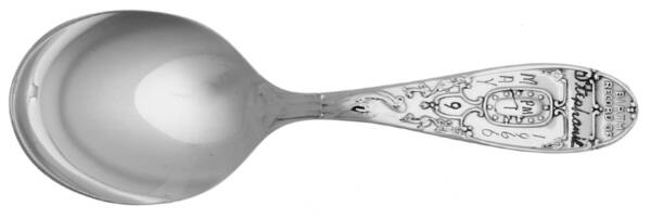 Birth Record (Silverplate) Spoon-Baby/Straight Handle