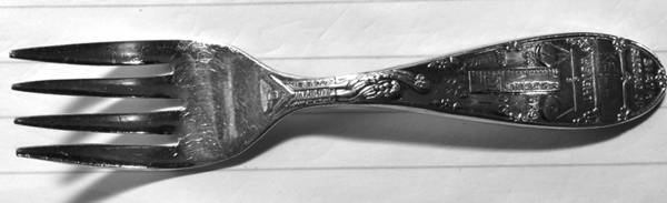 Birth Record (Silverplate) Baby Fork