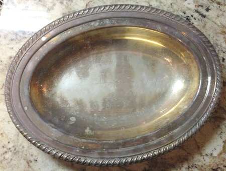 Castleton (Silverplate, Hollowware) Silverplate Oval Vegetable Bowl