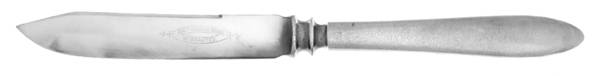 Plain Pointed (Silverplate) Individual Solid Fruit Knife