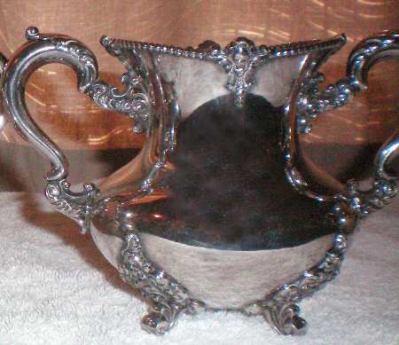 2027 (Silverplate, Hollowware) Silverplate Open Sugar Bowl
