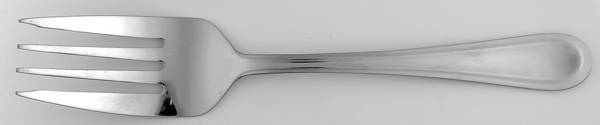Forte (Stainless) Medium Solid Cold Meat Serving Fork