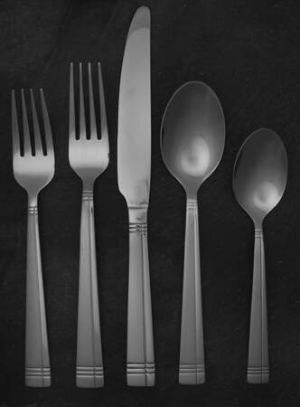 Dawson Frost (Stainless) 5 Piece Place Setting