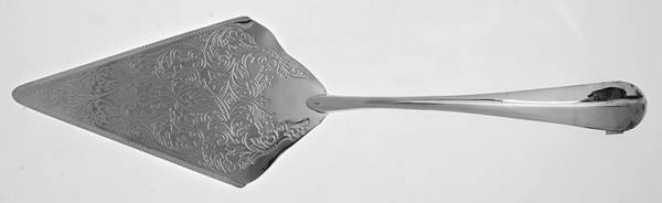INS630 (Silverplate) Solid Pie Server