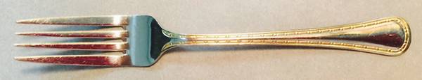INS635 (Stainless, Gold Edge) by International Silver