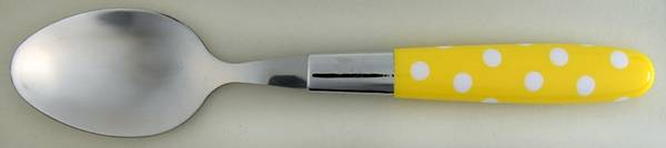 INS644-Yellow (Stainless) Place/Oval Soup Spoon