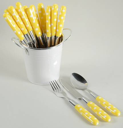 INS644-Yellow (Stainless) 19 Piece Set