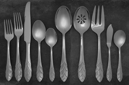 Leaf (Stainless) 45 Piece Starter Set