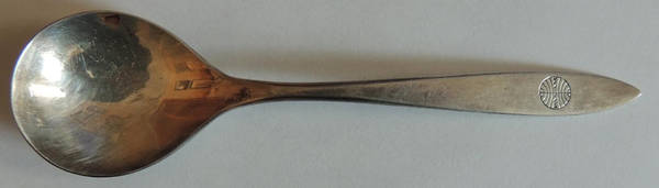 Pan Am (Silverplate) Round Bowl Soup Spoon (Cream Soup)