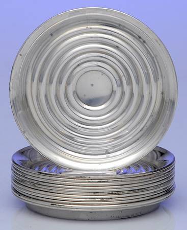 M213 (Sterling, Hollowware) Coaster - Set of 12