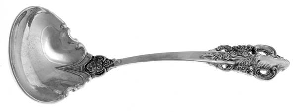Grand Antique (Silverplate) Solid Gravy Ladle