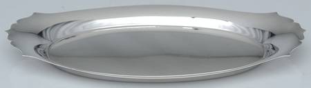 2432 (Silverplate, Hollowware) Tray for Creamer and Sugar Set by International Silver