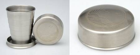 Giftware (Metal, Hollowware) Travel Cup with Case