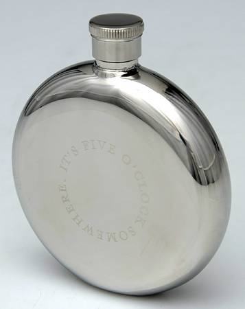 Giftware (Metal, Hollowware) Flask