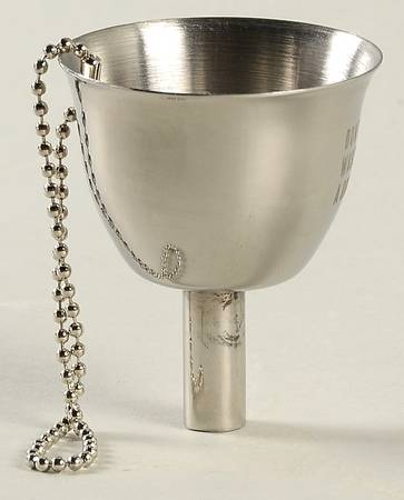Giftware (Metal, Hollowware) Flask Funnel